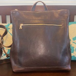 Portland Leather Goods Backpack in Coldbrew